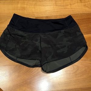 lululemon athletic speed up shorts